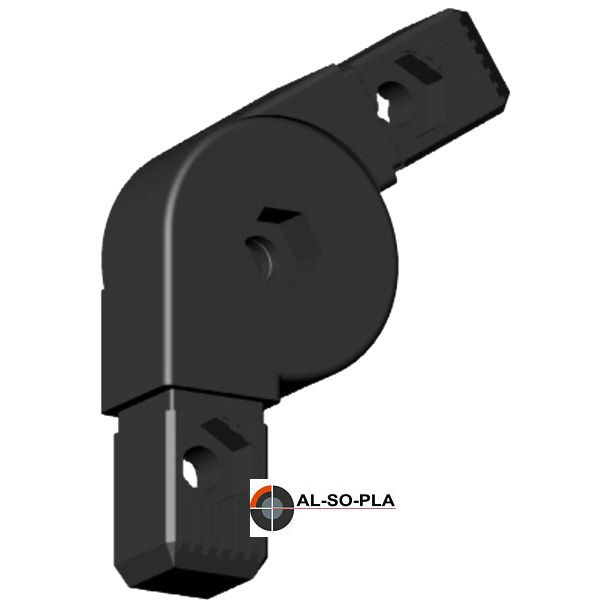 Winkel- Gelenkverbinder für 30mm Profil, 45-200°