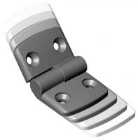 Kunststoffscharnier - links Kunststoffscharnier - links