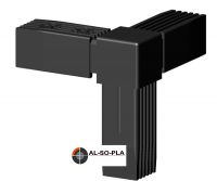 Ecke 3er Verbinder für 25mm Profil Ecke 3er Verbinder für 25mm Profil
