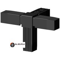 4er Verbinder für 25mm Profil 4er Verbinder für 25mm Profil