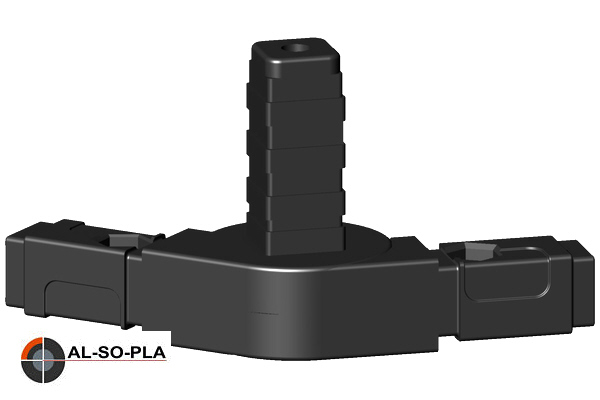 Gelenkverbinder für Profile 20x20x1,5mm