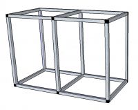 Untergestell 120x40x70cm Untergestell 120x40x70cm